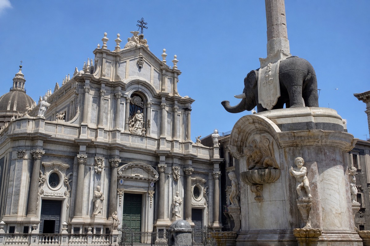 Catania, the main gateway city for Mount Etna tours
