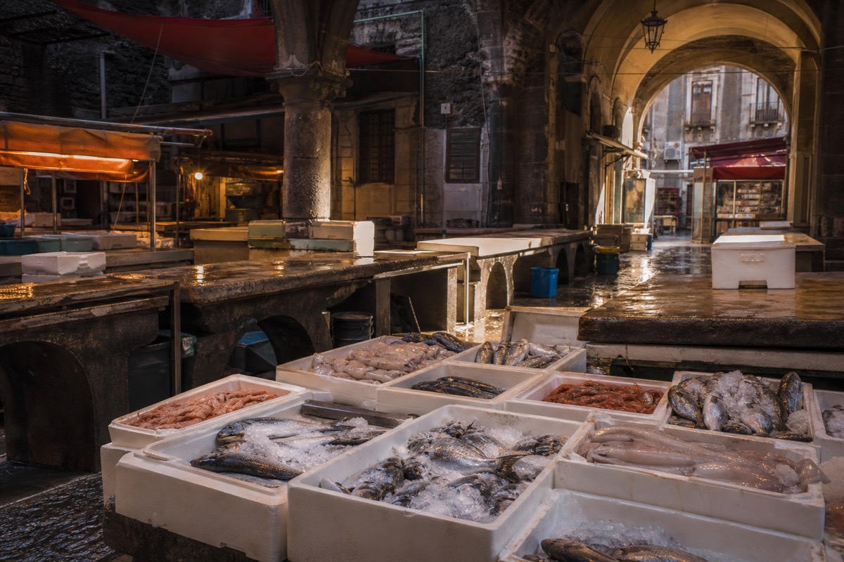 Catania, the main gateway city for Mount Etna tours
