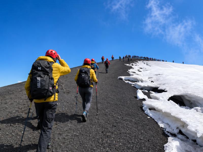 Etna Guided Summit Trek up to 3400m – Optional Hotel Pickup